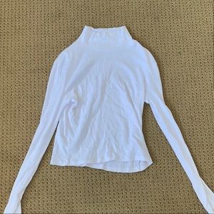 white turtleneck